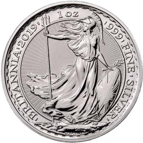 1oz. UK Britannia Silver Bullion Coin