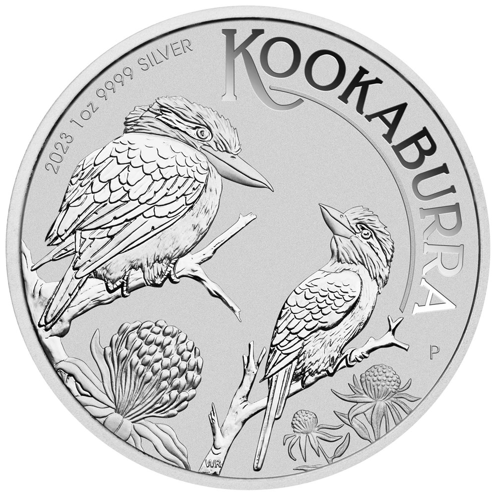 1 oz. Australian Silver Kookaburra Bullion Coin