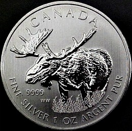 The 1oz. Canadian Silver Moose Bullion Coin