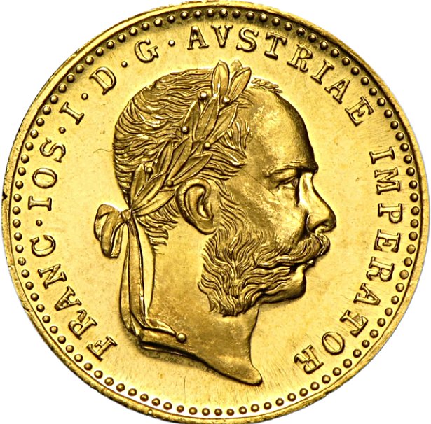 1-Ducat 1915 Austrian Gold Coin obverse