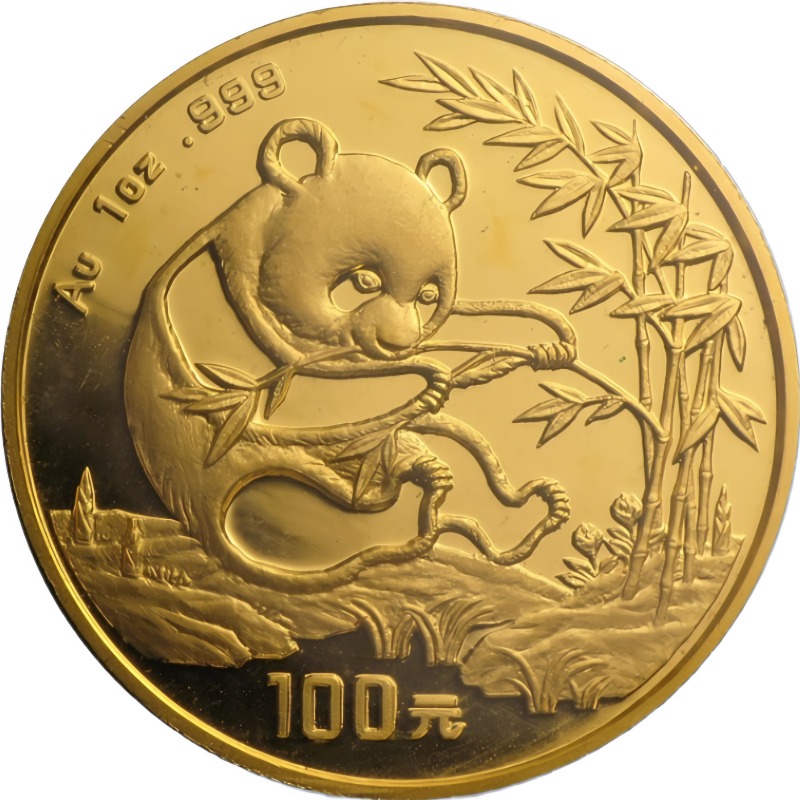 1994 Chinese Gold Panda Bullion Coin - Reverse Side