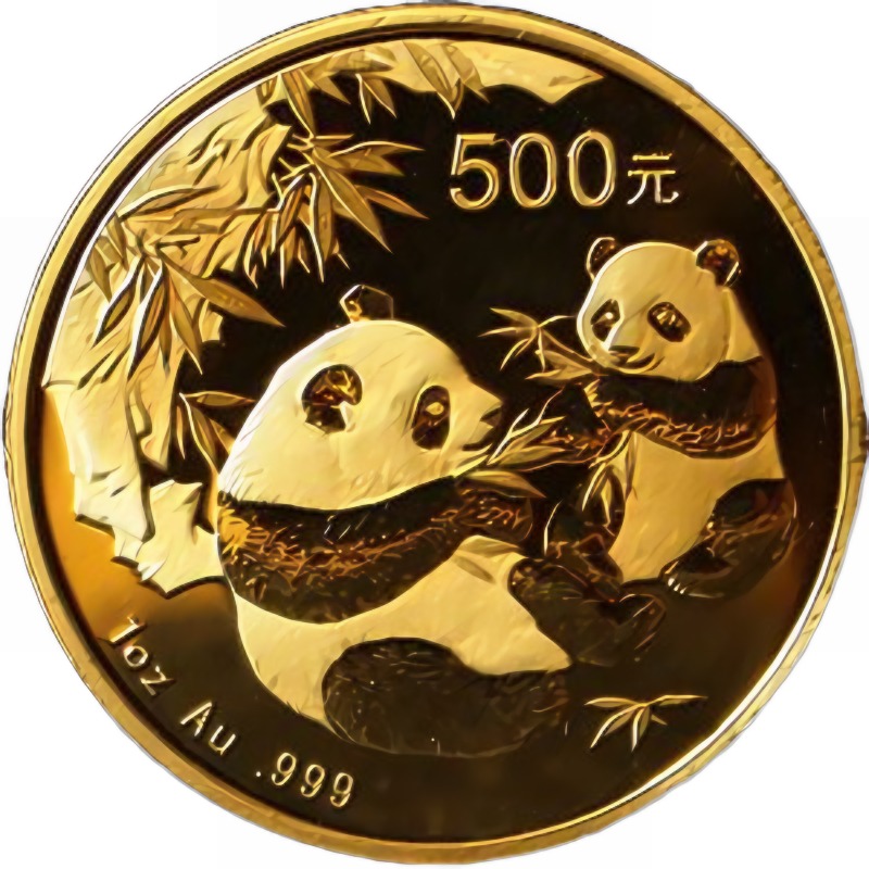 2006 Chinese Gold Panda Bullion Coin - Reverse Side