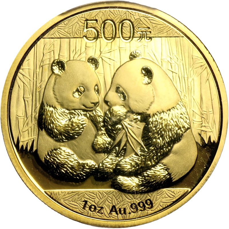 2009 Chinese Gold Panda Bullion Coin - Reverse Side