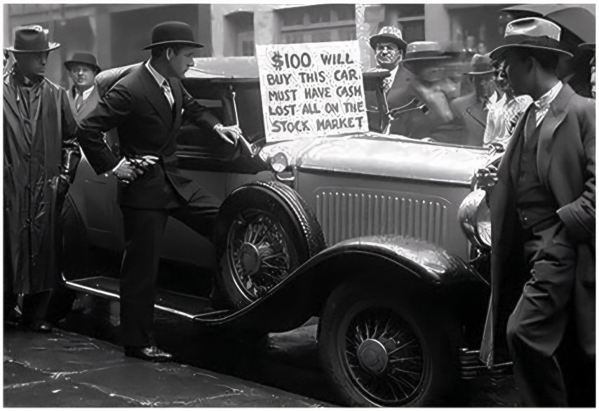 Photo of the Desperation during the Stock Market Crash of 1929