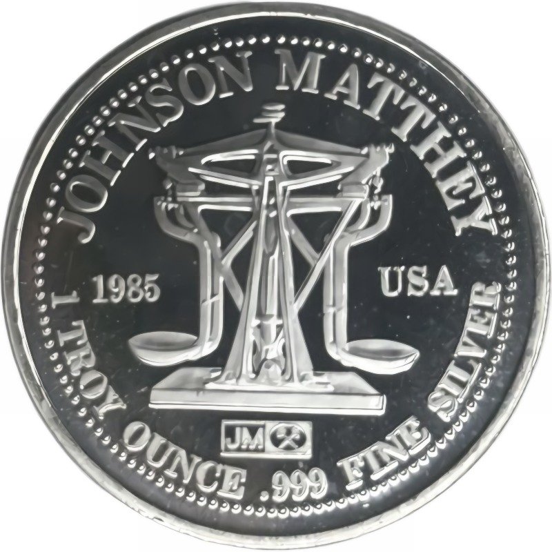 Johnson Matthey 1oz. "The American Way" Freedom Round - obverse