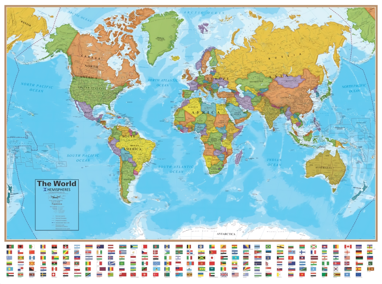 Political World Map