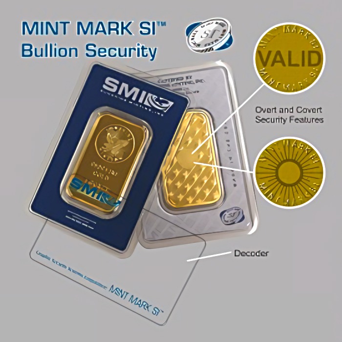 Mint Mark SI™ Decoding Lens - Gold Bar - Sunshine Minting, Inc.