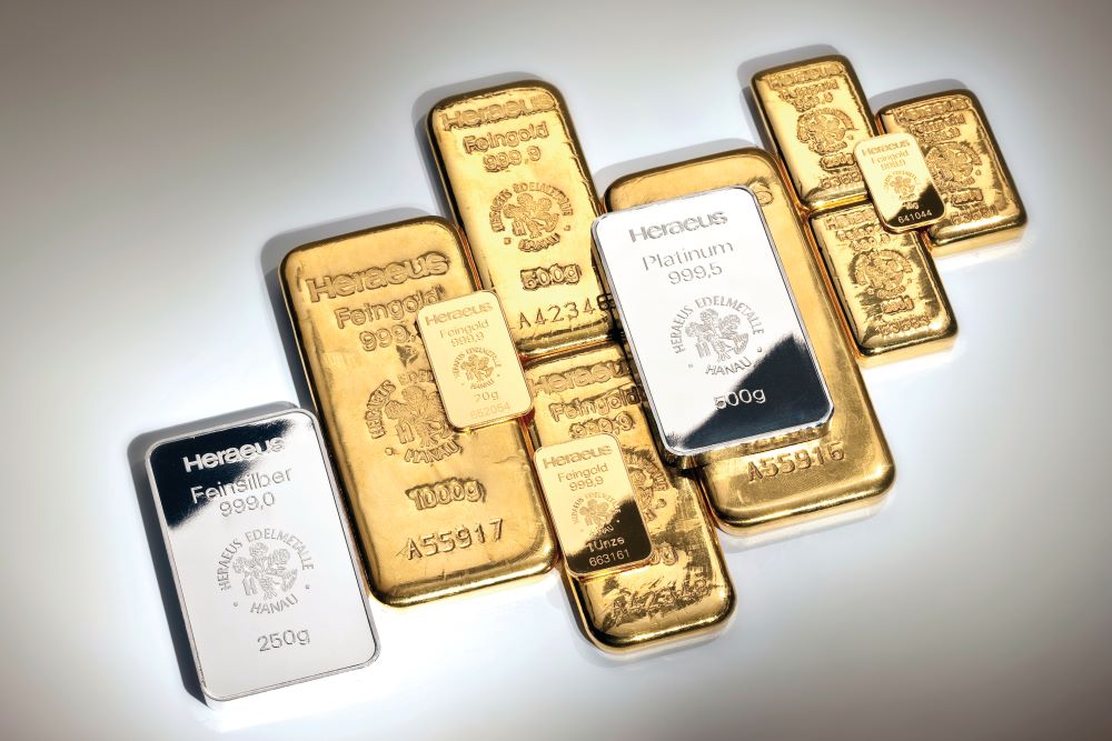 Heraeus Precious Metal Bullion Bars